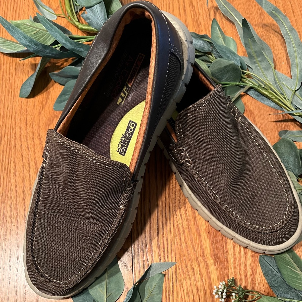 Skechers Slip On Memory Foam Shoes